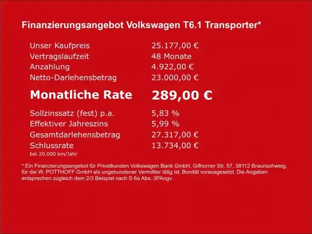 Volkswagen T6.1 Transporter