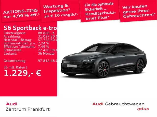 Audi S6 e-tron