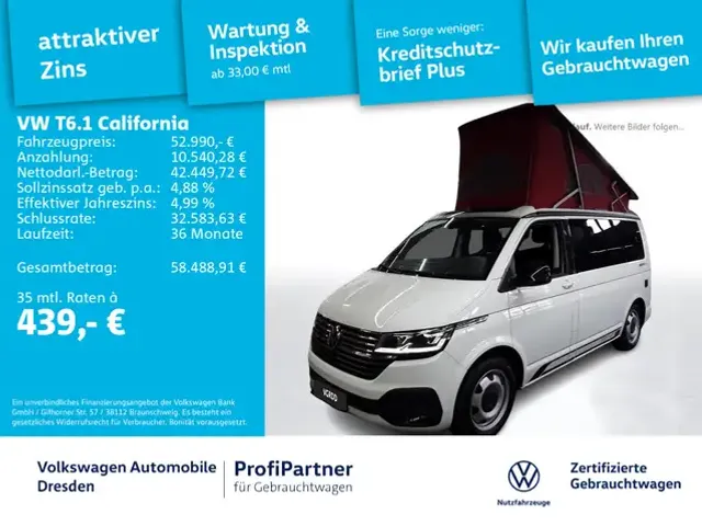 Volkswagen T6.1 California