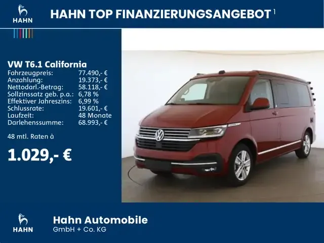 Volkswagen T6.1 California