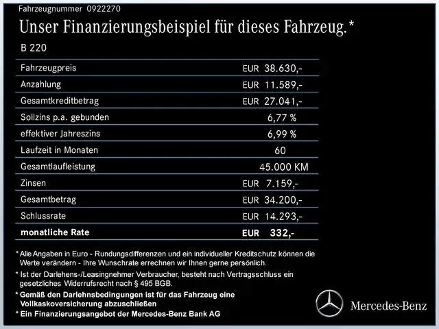 Mercedes-Benz B 220