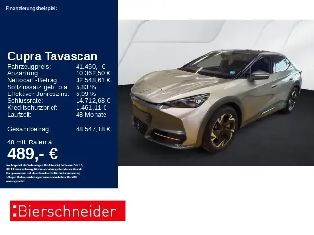 CUPRA Tavascan