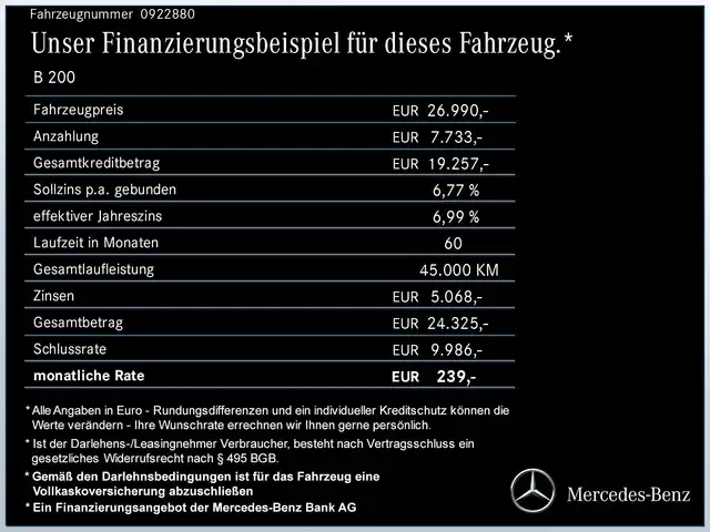 Mercedes-Benz B 200