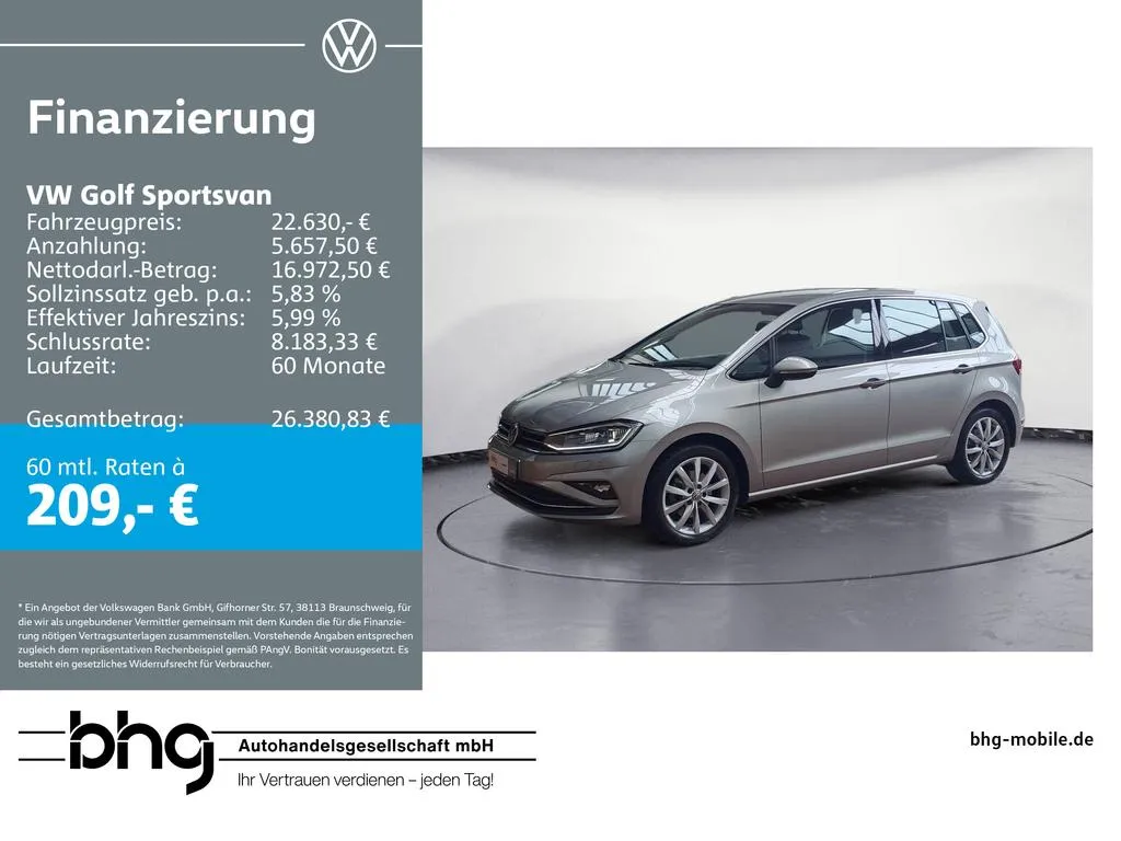 Volkswagen Golf Sportsvan
