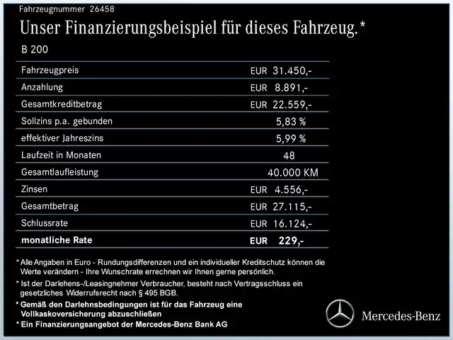 Mercedes-Benz B 200