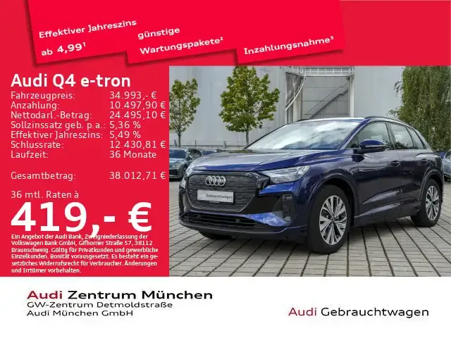 Audi Q4 e-tron