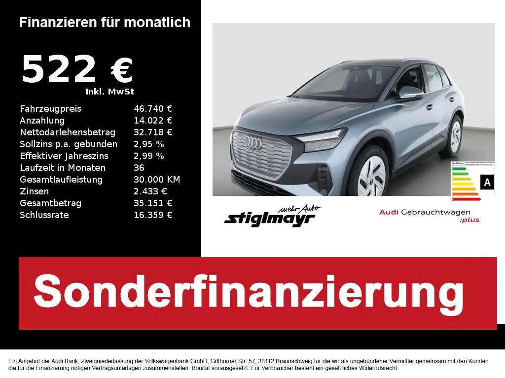 Audi Q4 e-tron
