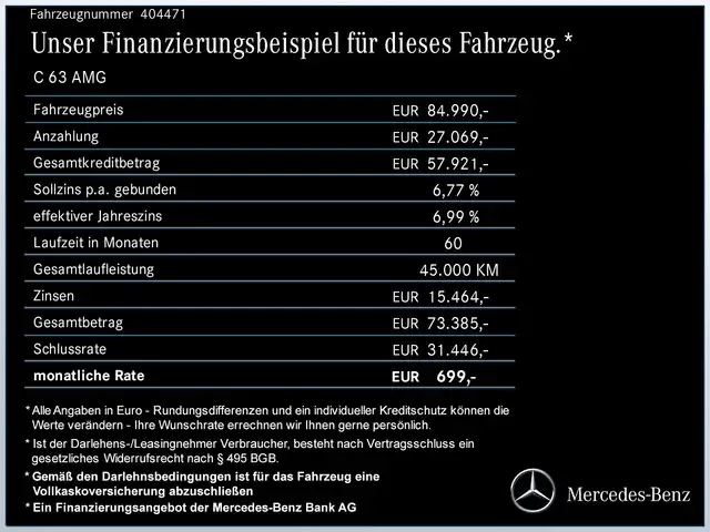 Mercedes-Benz C 63 AMG