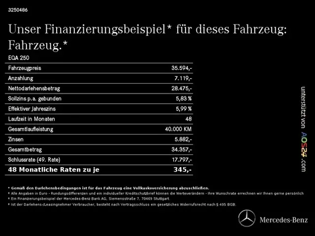 Mercedes-Benz EQA 250