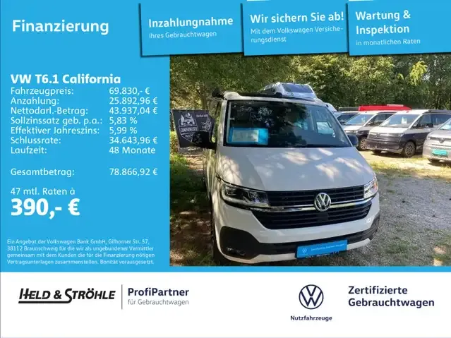 Volkswagen T6.1 California