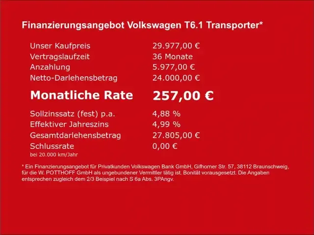 Volkswagen T6.1 Transporter