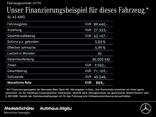 Mercedes-Benz SL 43 AMG