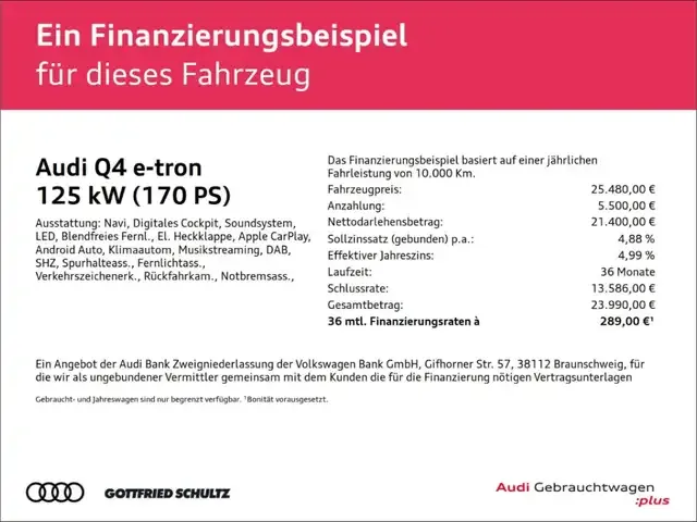Audi Q4 e-tron