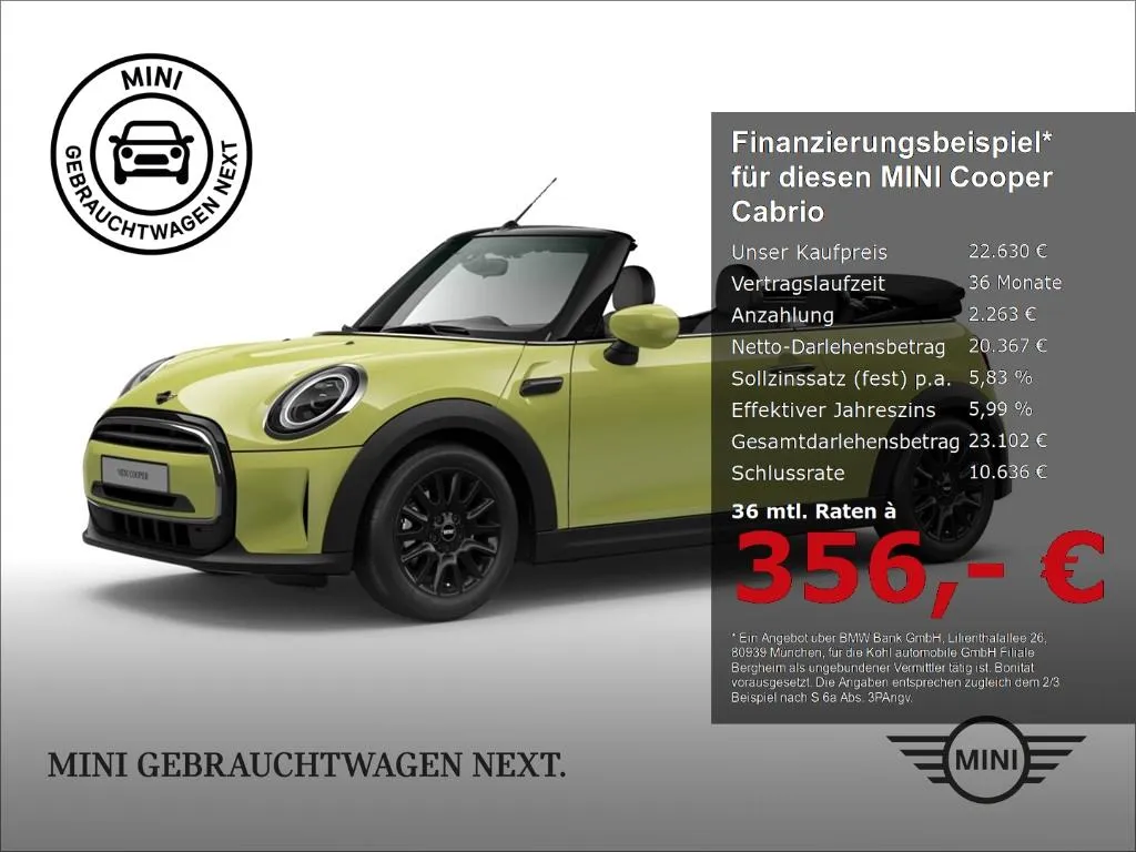 Mini Cooper Cabrio