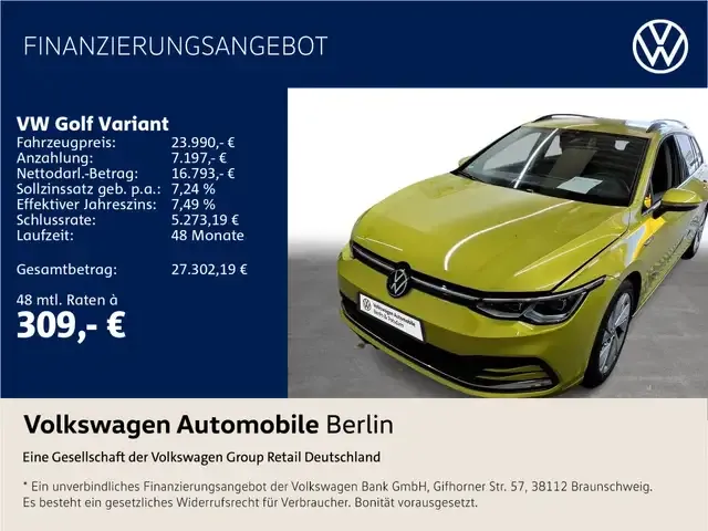 Volkswagen Golf Variant