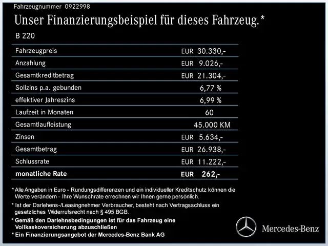 Mercedes-Benz B 220