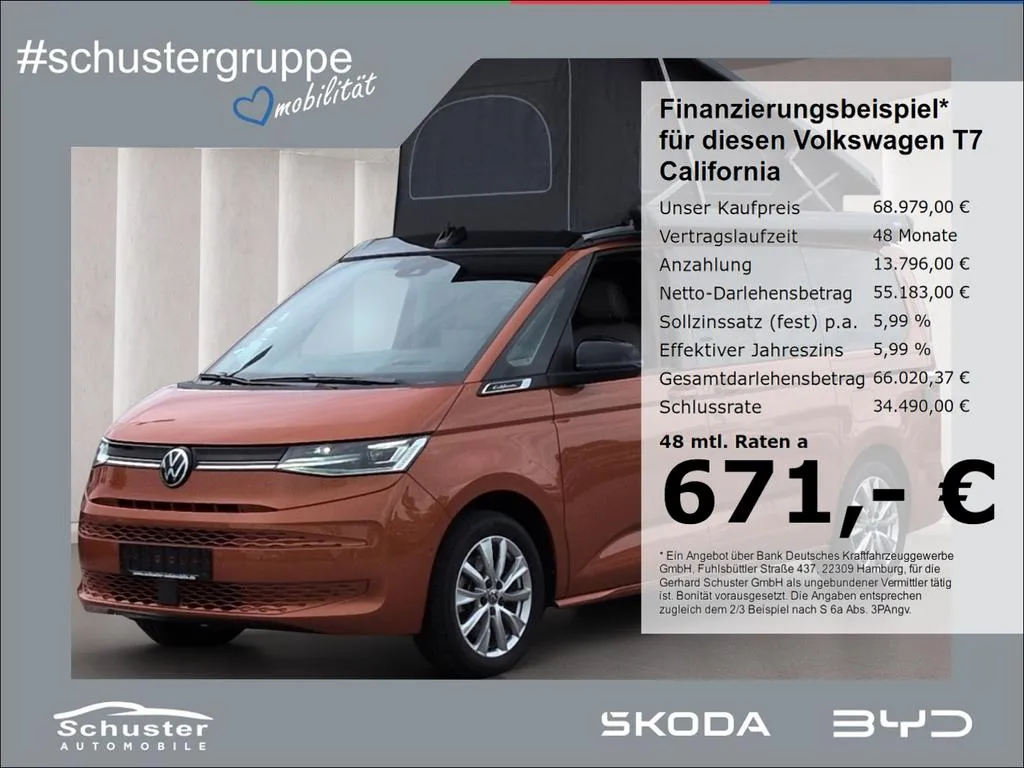Volkswagen T7 California