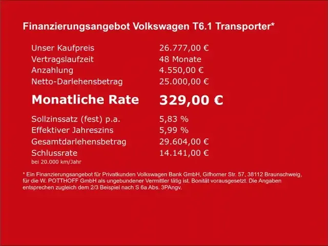 Volkswagen T6.1 Transporter