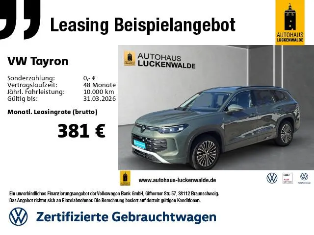 Volkswagen Tayron