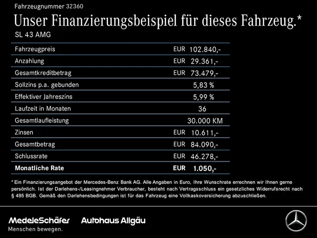 Mercedes-Benz SL 43 AMG