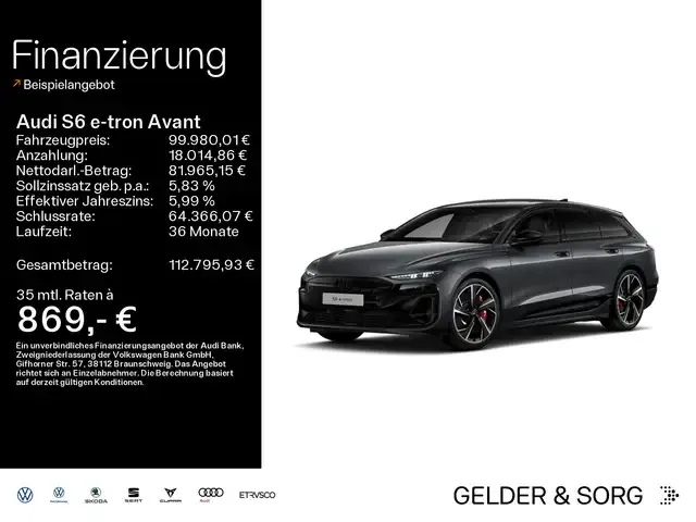 Audi S6 e-tron