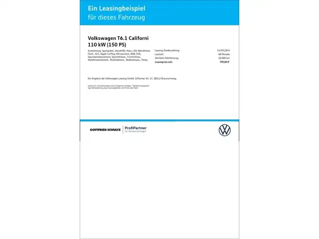 Volkswagen T6.1 California