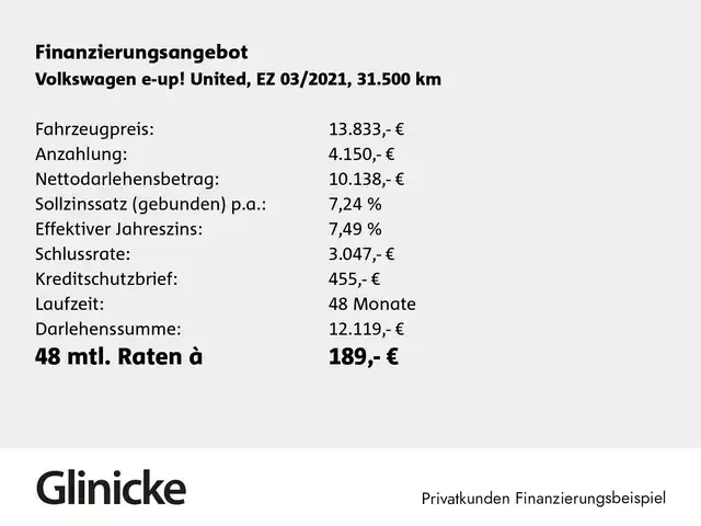 Volkswagen e-up!