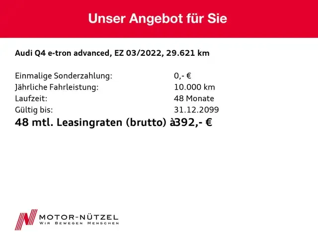 Audi Q4 e-tron