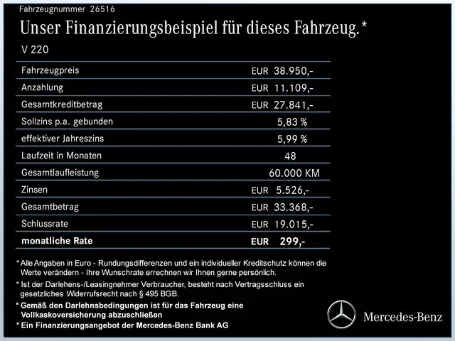 Mercedes-Benz V 220
