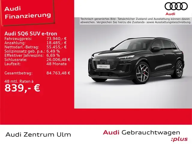 Audi SQ6 e-tron