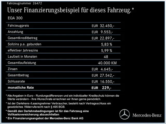 Mercedes-Benz EQA 300