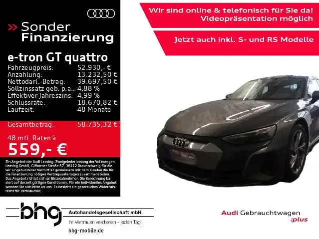 Audi e-tron GT