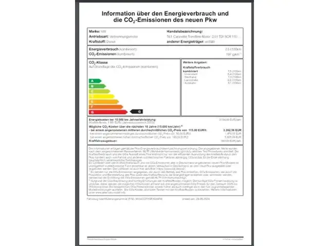 Volkswagen T6.1 Caravelle