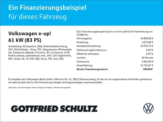 Volkswagen e-up!