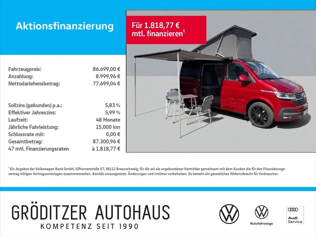 Volkswagen T6 California