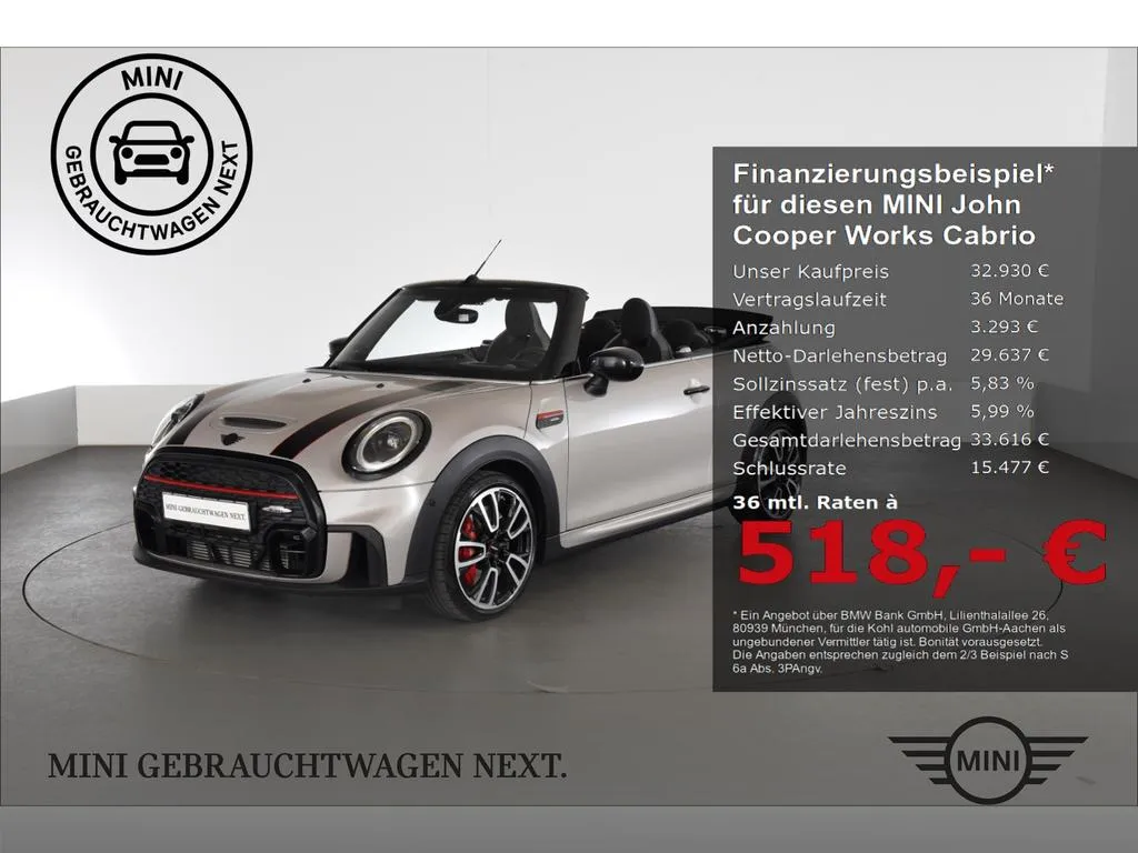 Mini John Cooper Works Cabrio