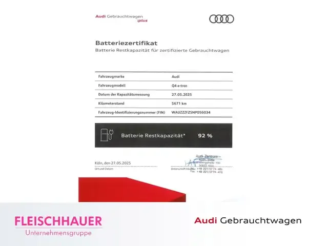 Audi Q4 e-tron