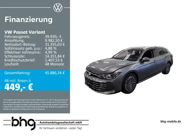 Volkswagen Passat Variant