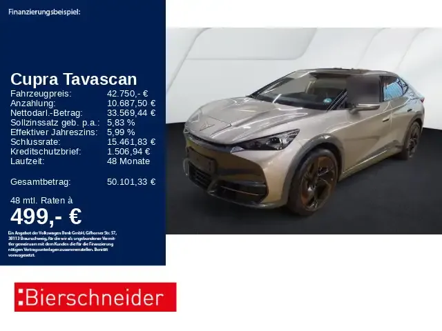 CUPRA Tavascan