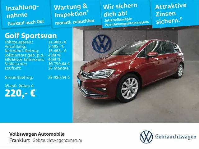 Volkswagen Golf Sportsvan