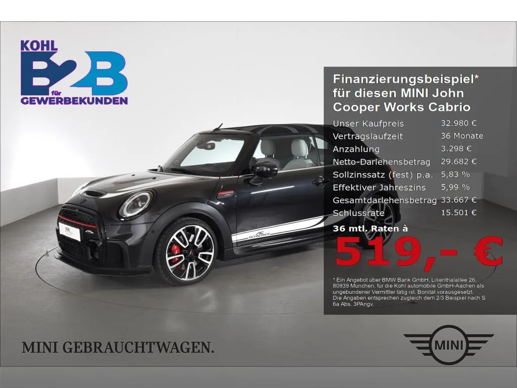 Mini John Cooper Works Cabrio