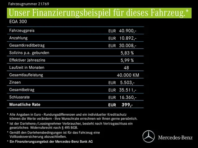Mercedes-Benz EQA 300