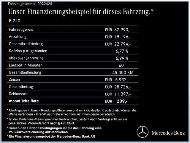 Mercedes-Benz B 220