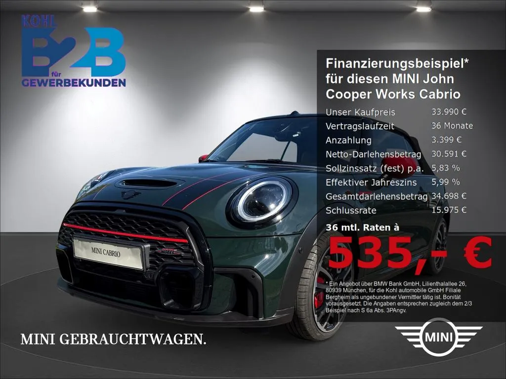 Mini John Cooper Works Cabrio