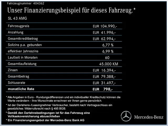 Mercedes-Benz SL 43 AMG