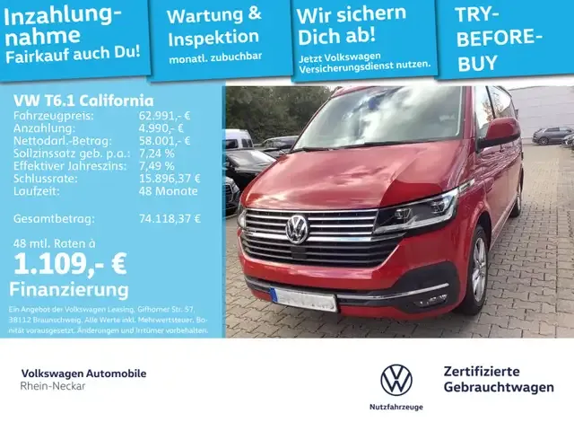 Volkswagen T6.1 California
