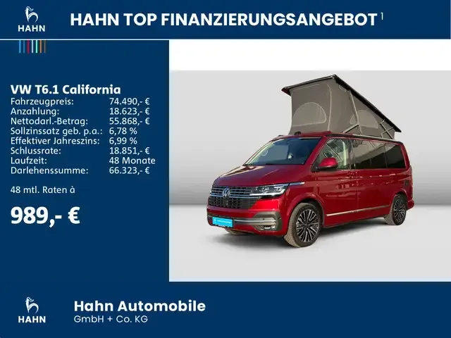 Volkswagen T6.1 California