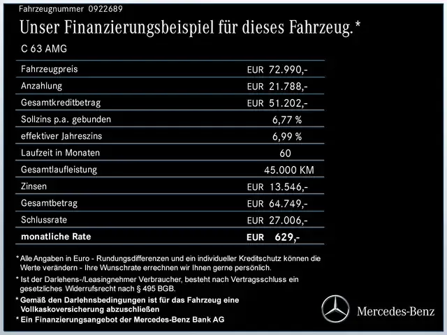 Mercedes-Benz C 63 AMG