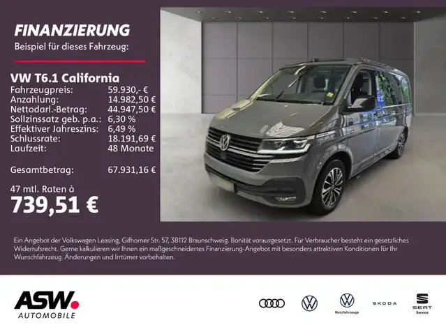 Volkswagen T6.1 California