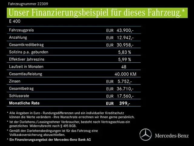 Mercedes-Benz E 400
